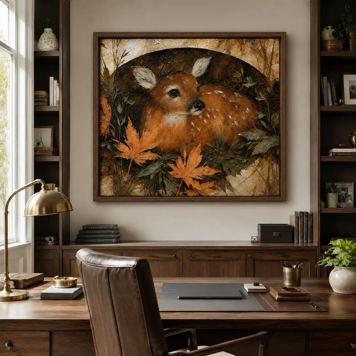 Autumn Fawn Woodland