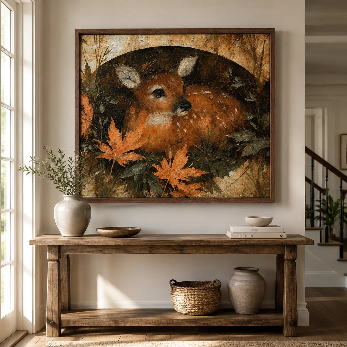Autumn Fawn Woodland