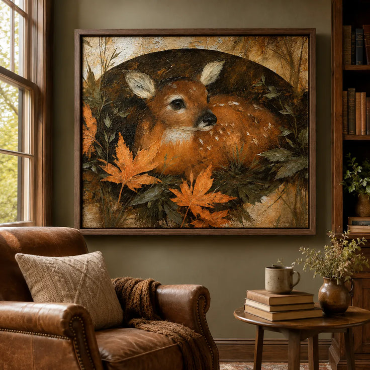 Autumn Fawn Woodland