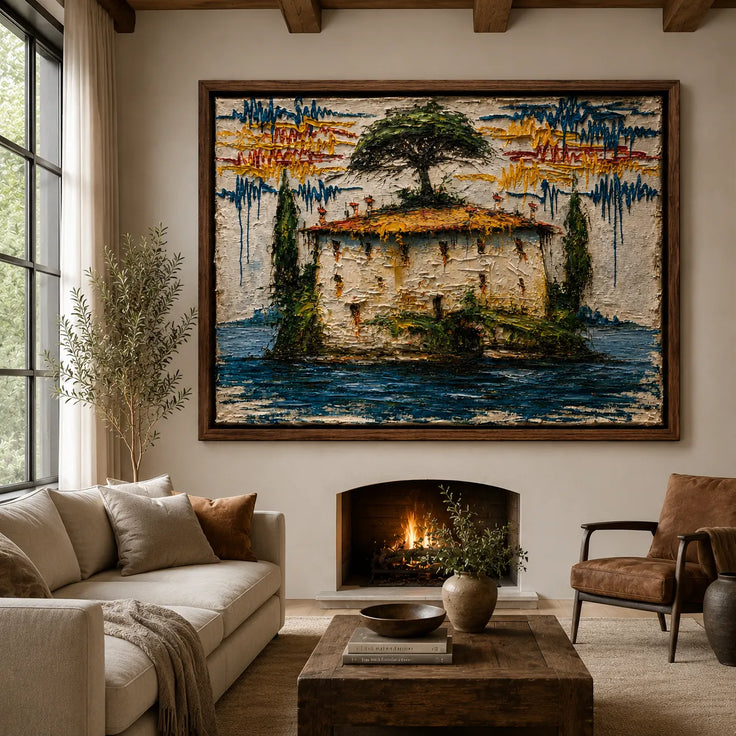 Lakeside Island Villa