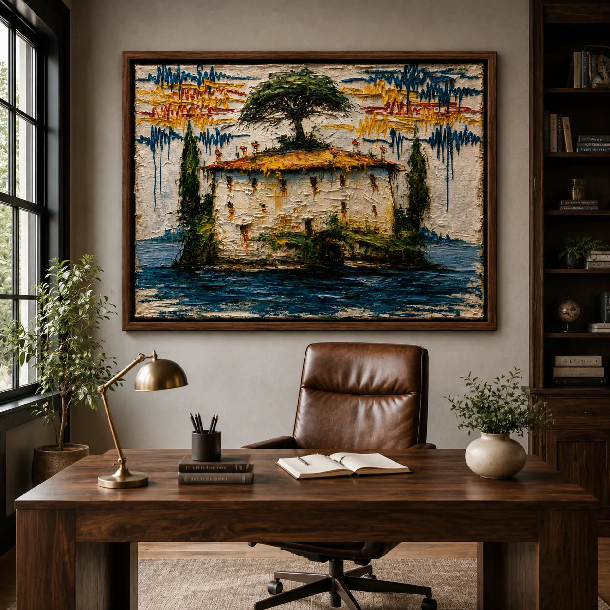 Lakeside Island Villa