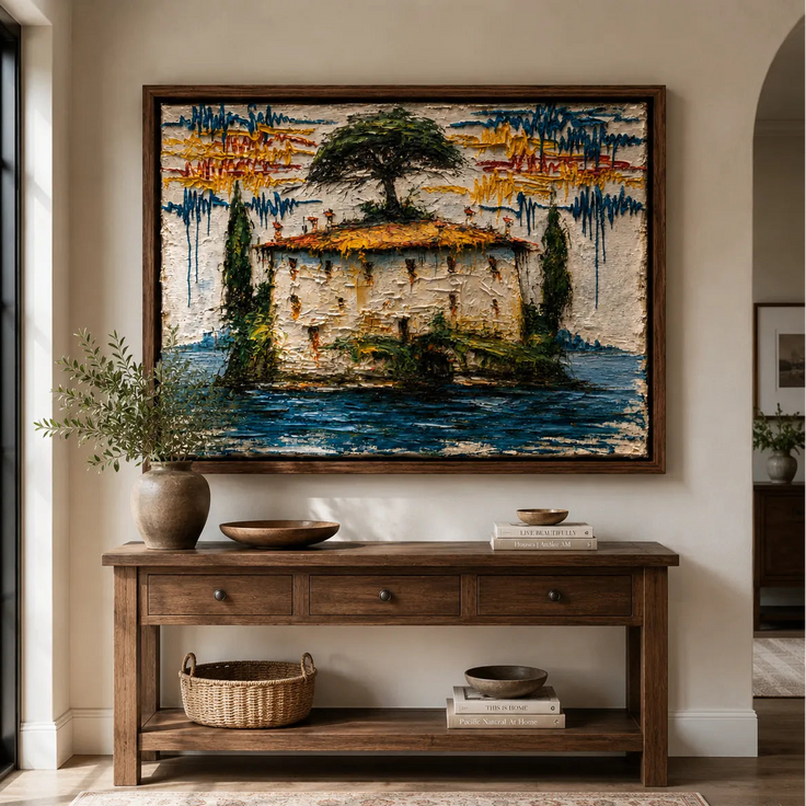 Lakeside Island Villa