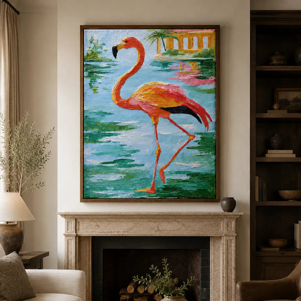 Tropical Flamingo Lagoon