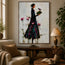 Lady with Bird and Book