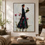 Lady with Bird and Book