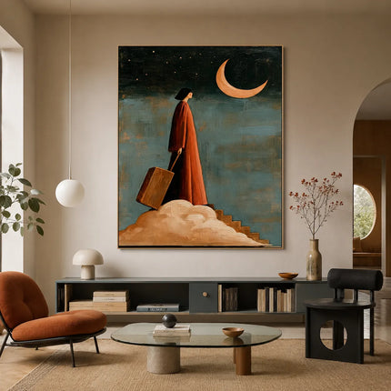 Moonlit Traveler