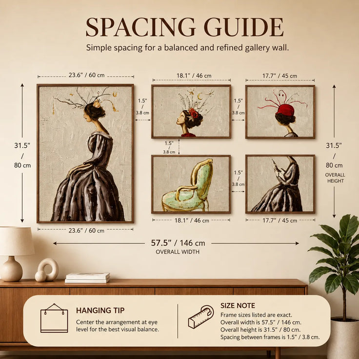 Whimsical Muse Gallery Wall (Including 5 Piece)