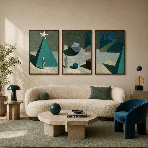 Celestial Geometry Gallery Wall (Including 3 Piece)