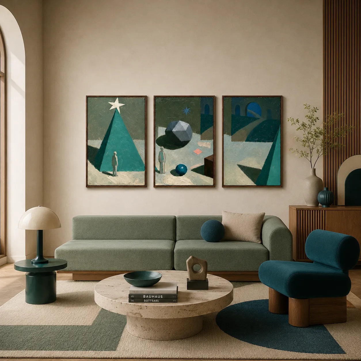 Celestial Geometry Gallery Wall (Including 3 Piece)