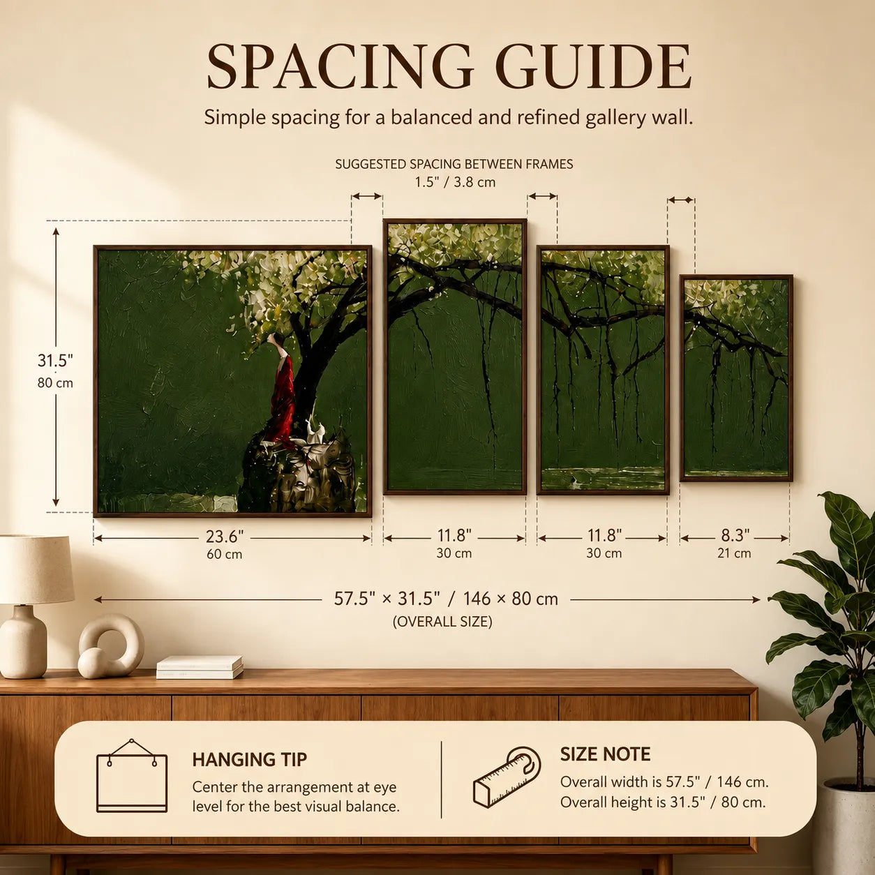 Enchanted Grove Guardian Gallery Wall (Including 4 Piece)