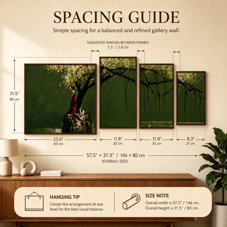 Enchanted Grove Guardian Gallery Wall (Including 4 Piece)