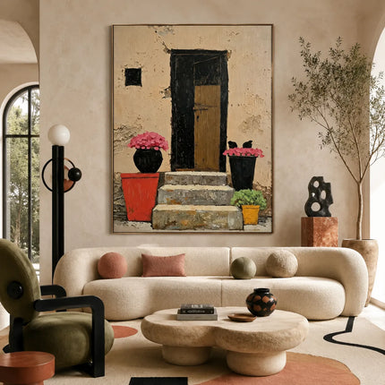Rustic Doorway Bloom