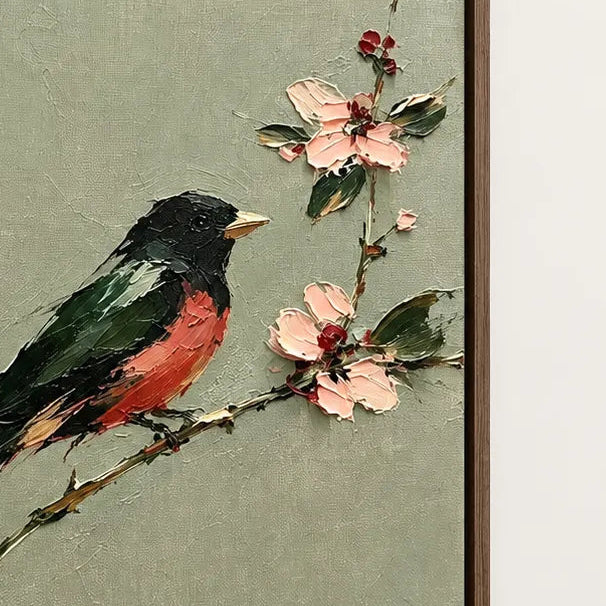 Blossom Perch Bird