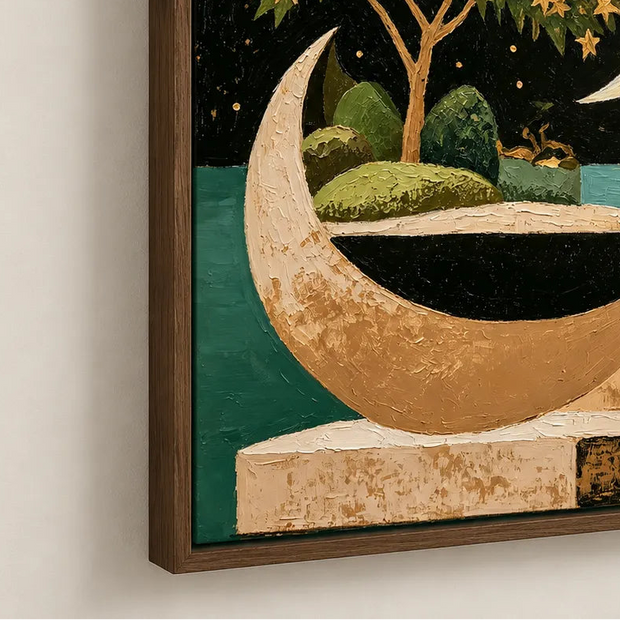 Moonlit Star Tree