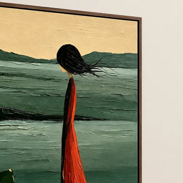 Woman by the Sea