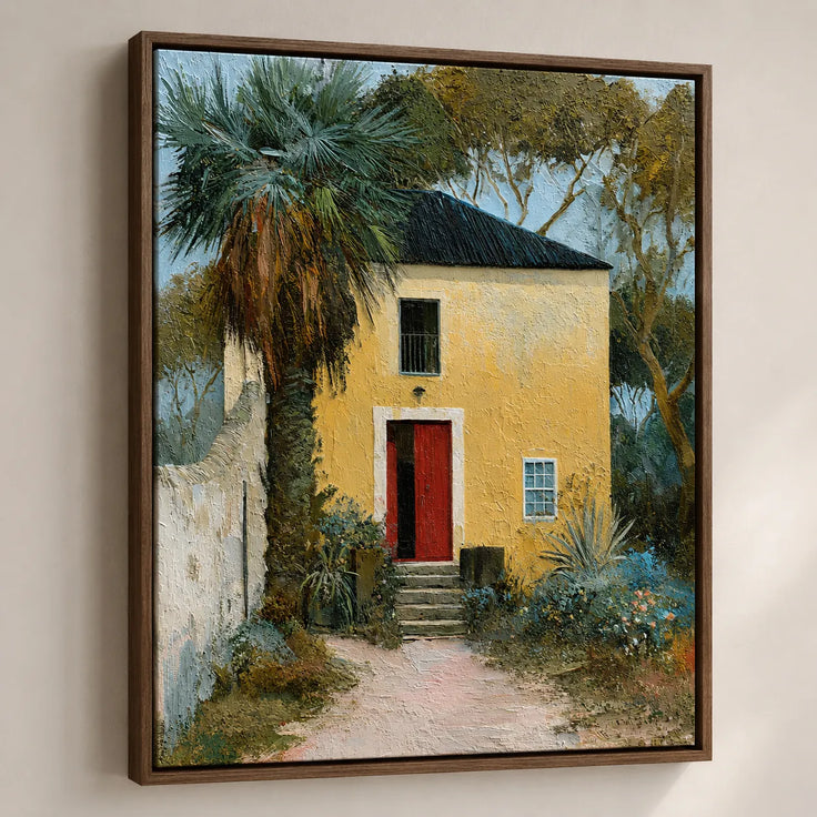 Yellow Garden House