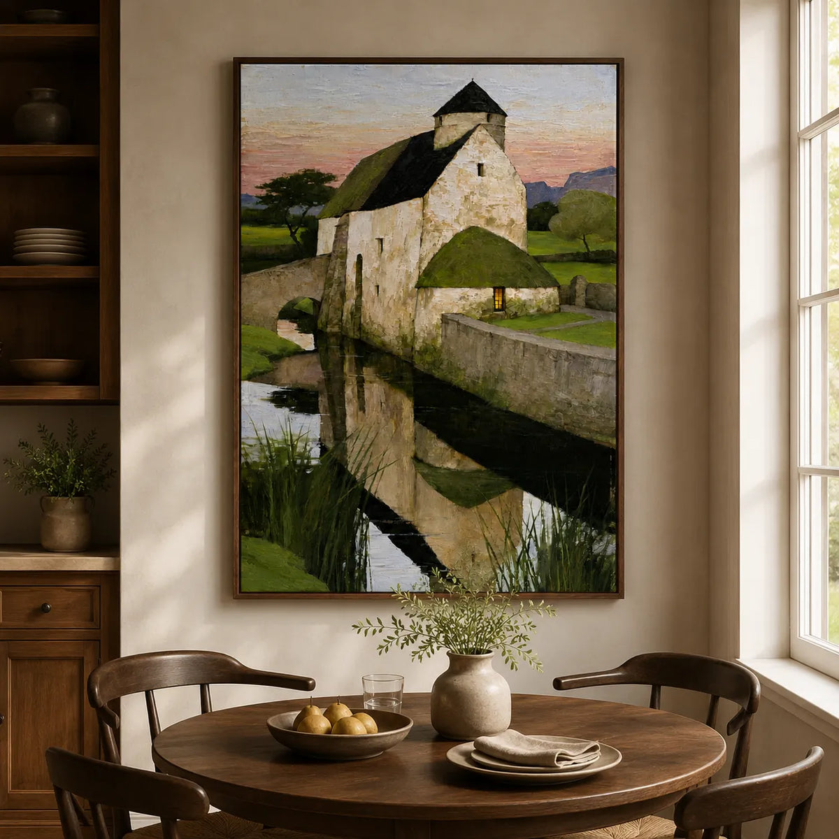 Old Mill Reflection