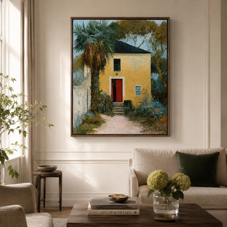 Yellow Garden House