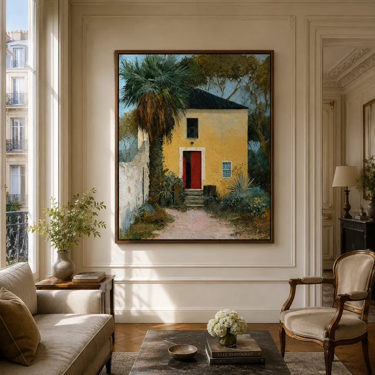 Yellow Garden House