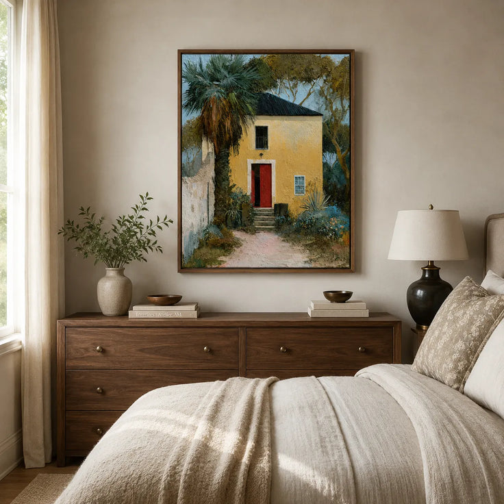Yellow Garden House