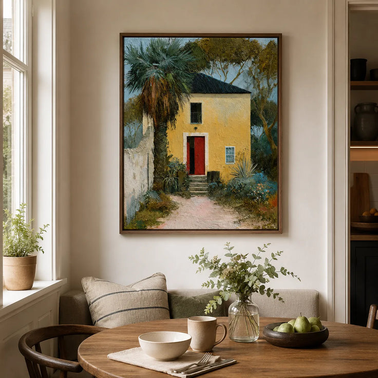 Yellow Garden House