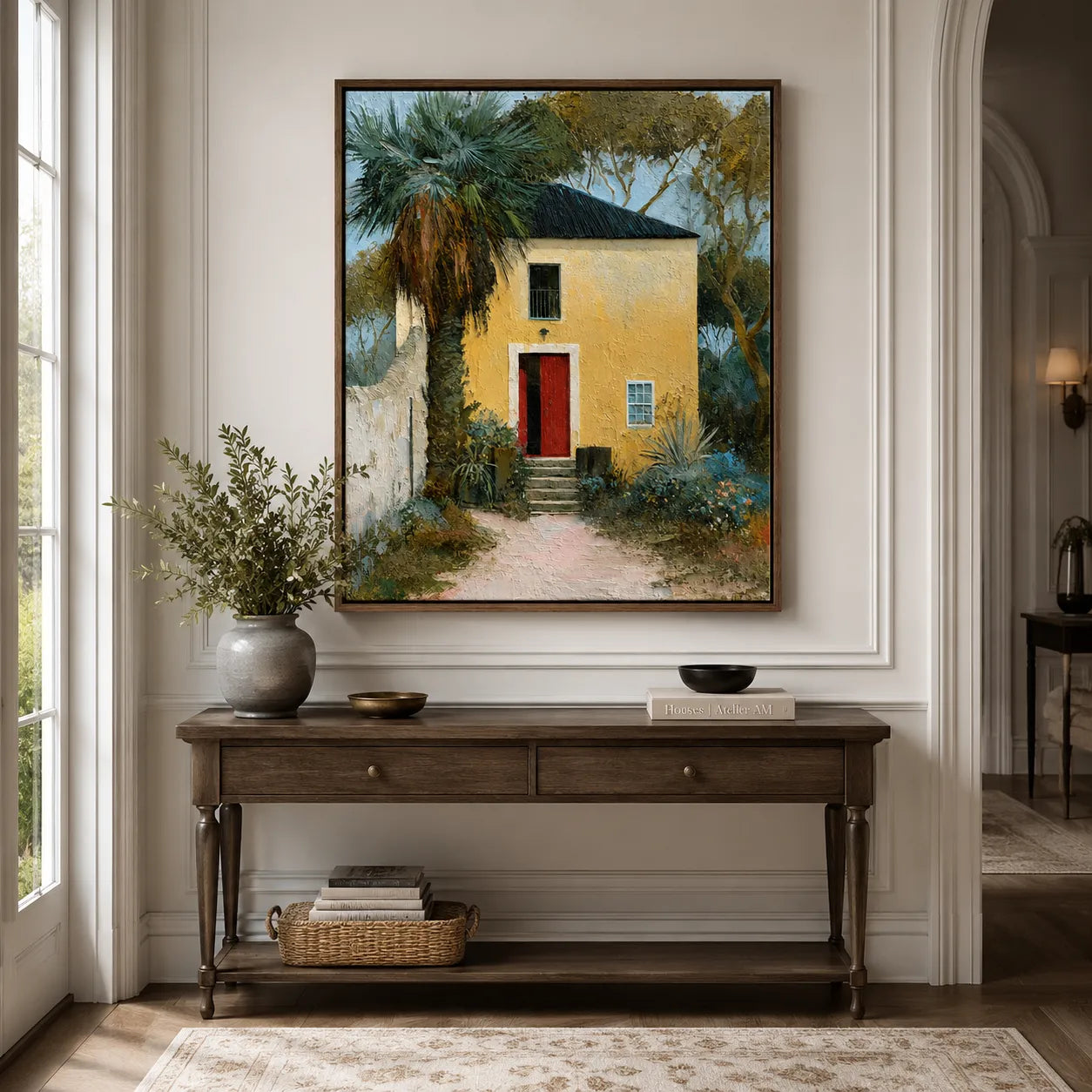 Yellow Garden House
