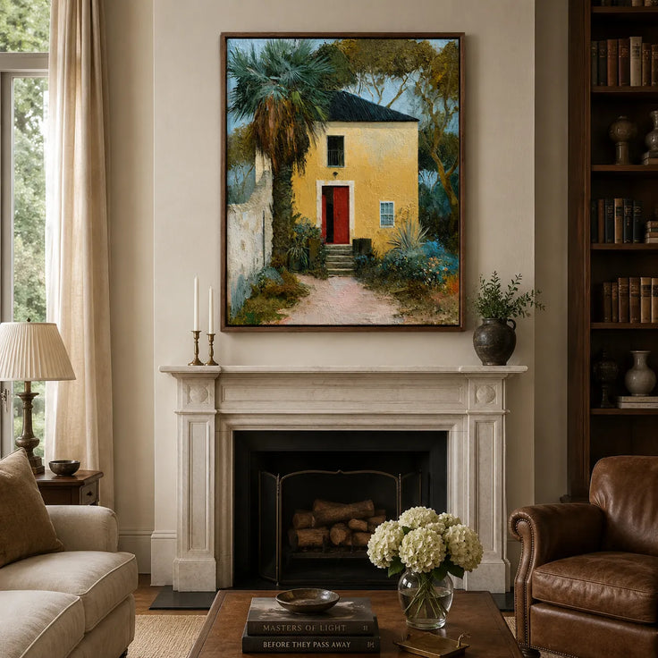 Yellow Garden House