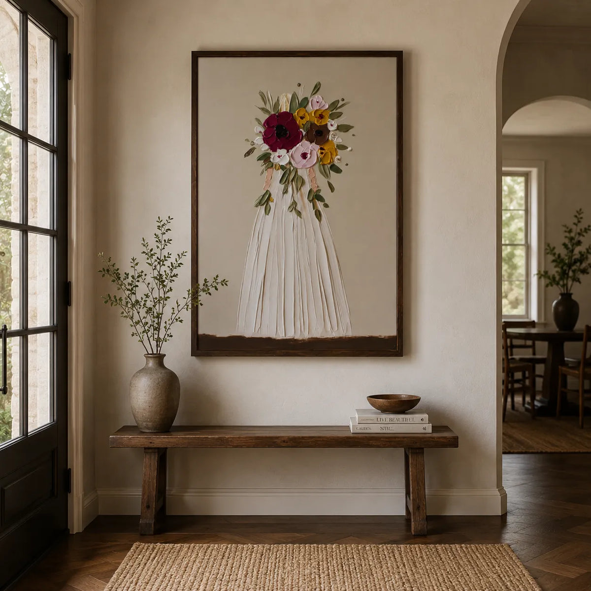 Elegant Floral Vase