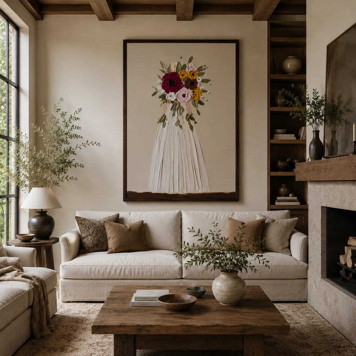 Elegant Floral Vase