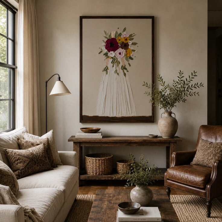 Elegant Floral Vase