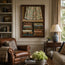 Rose Linen & Bookshelf