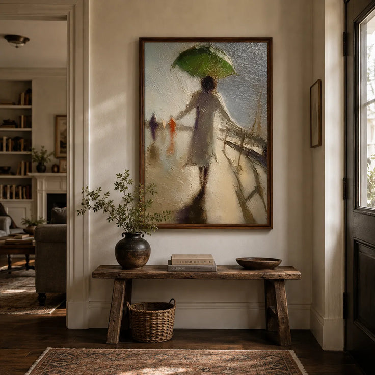 Emerald Umbrella Stroll