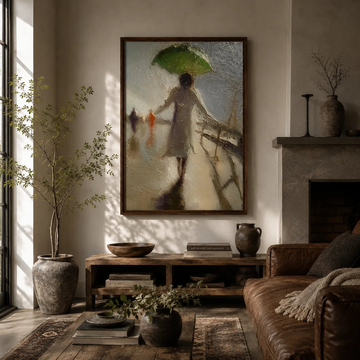 Emerald Umbrella Stroll