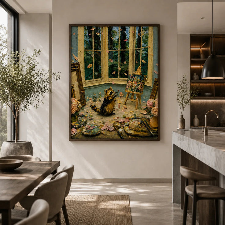 Raccoon Artist