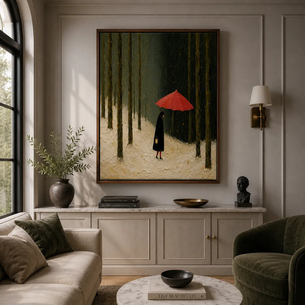 Winter Forest Umbrella