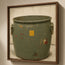 Weathered Olive Vessel