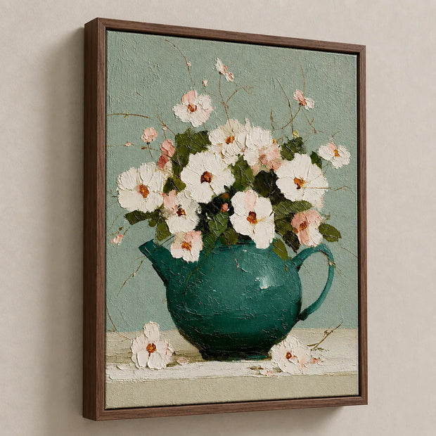 Teal Pitcher Blossom