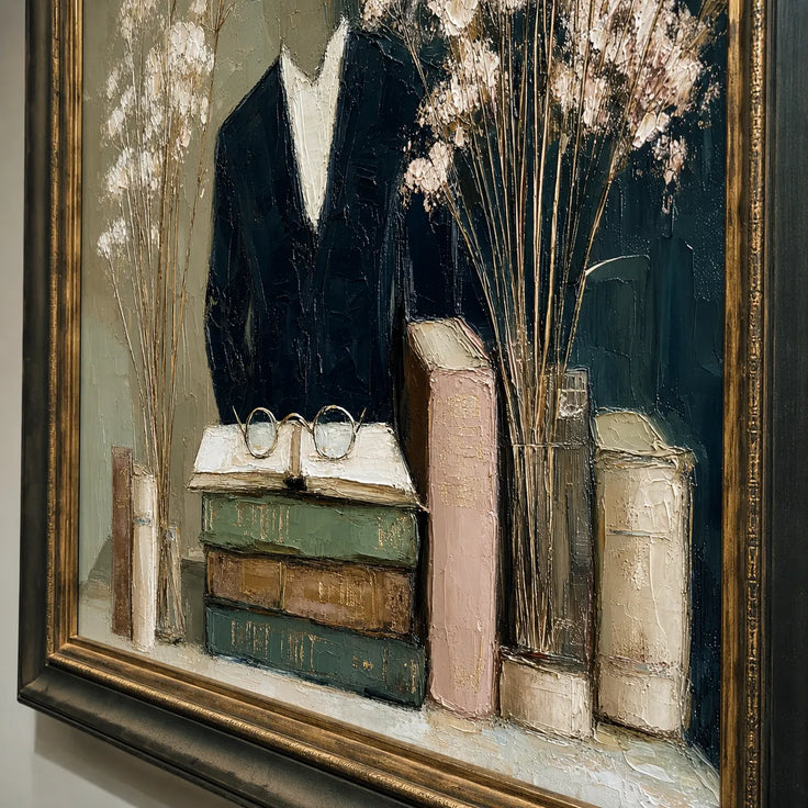 Elegant Floral Portrait
