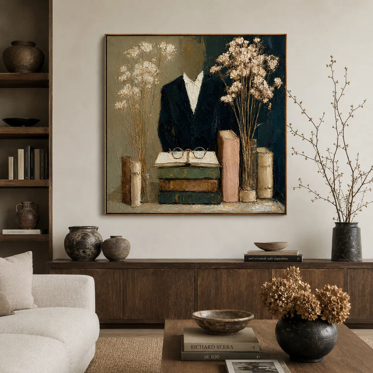 Elegant Floral Portrait