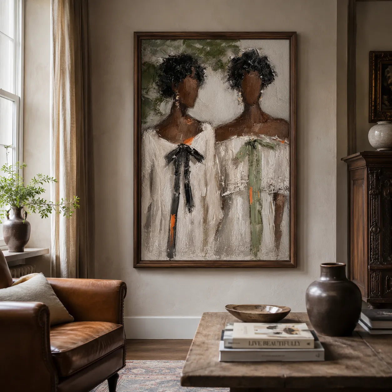 Elegant Duo Portrait