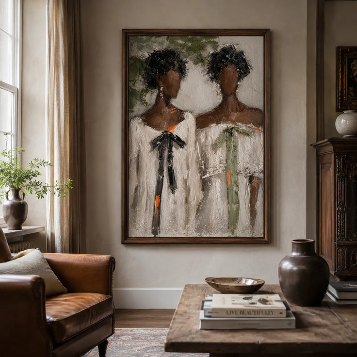 Elegant Duo Portrait
