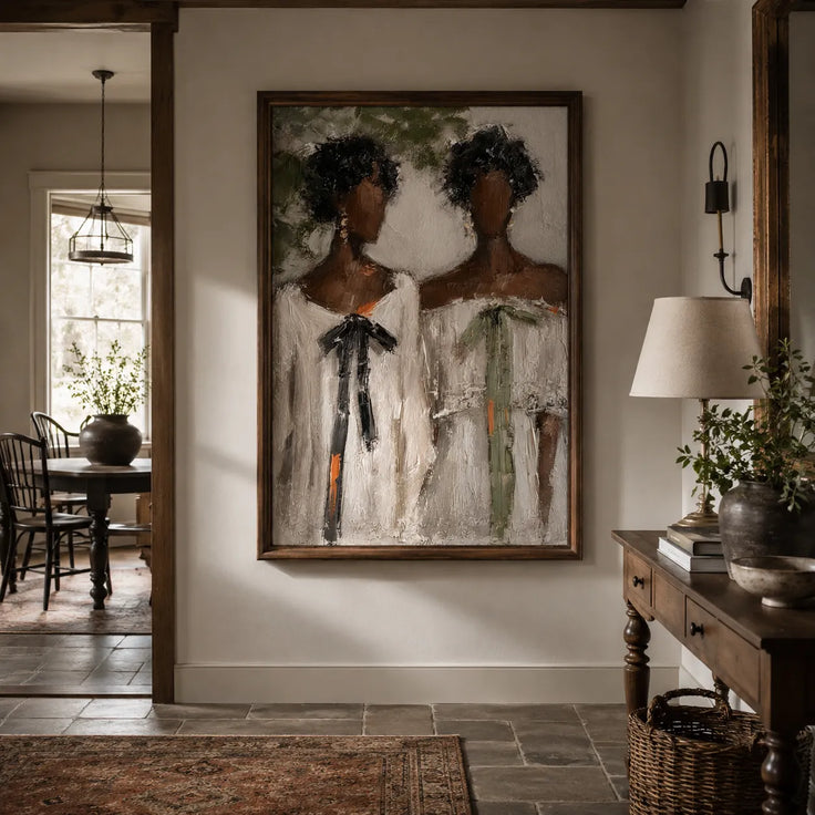 Elegant Duo Portrait