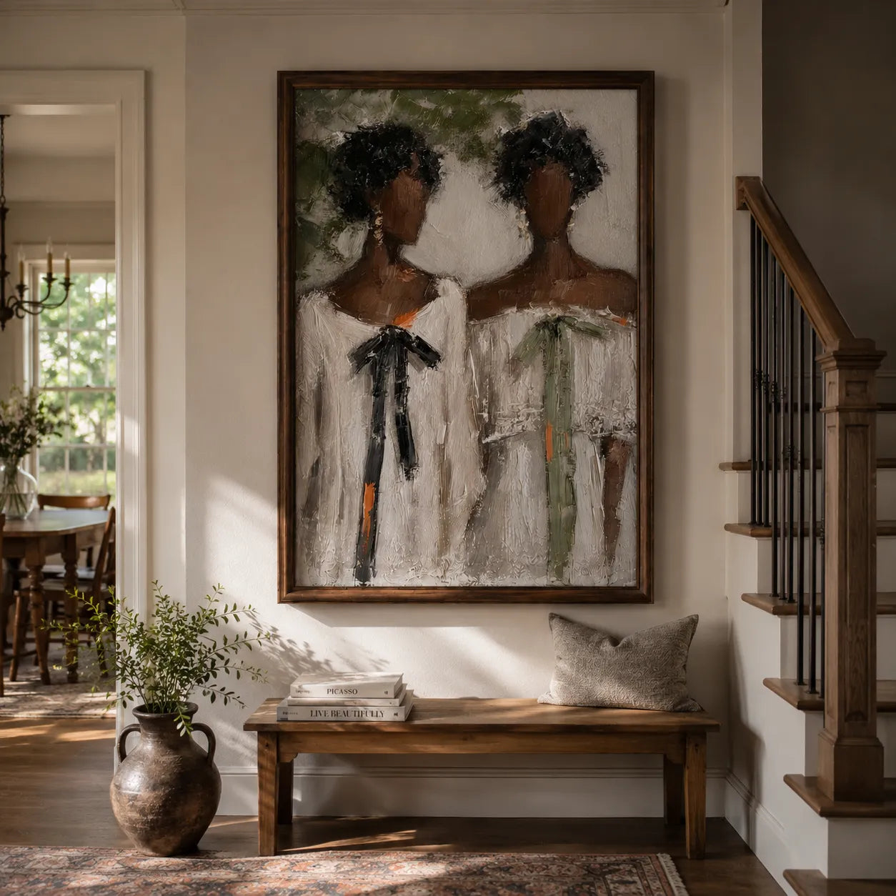 Elegant Duo Portrait