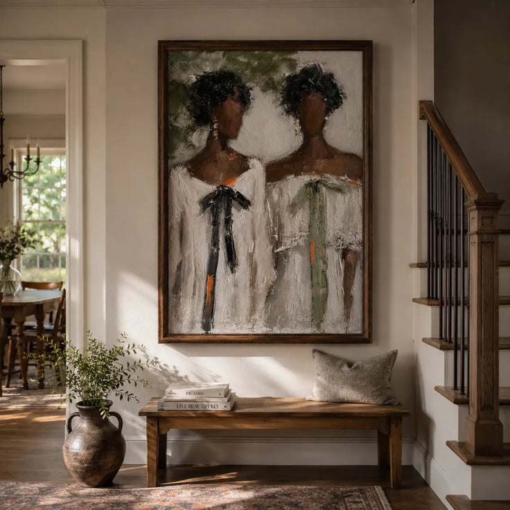 Elegant Duo Portrait