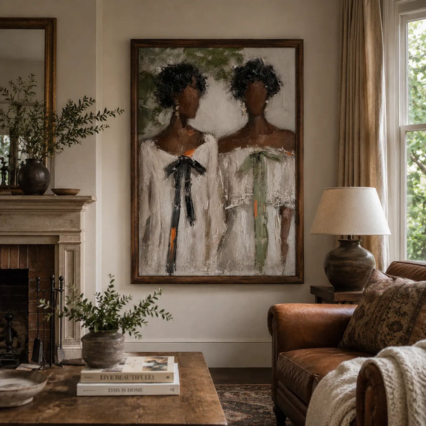 Elegant Duo Portrait