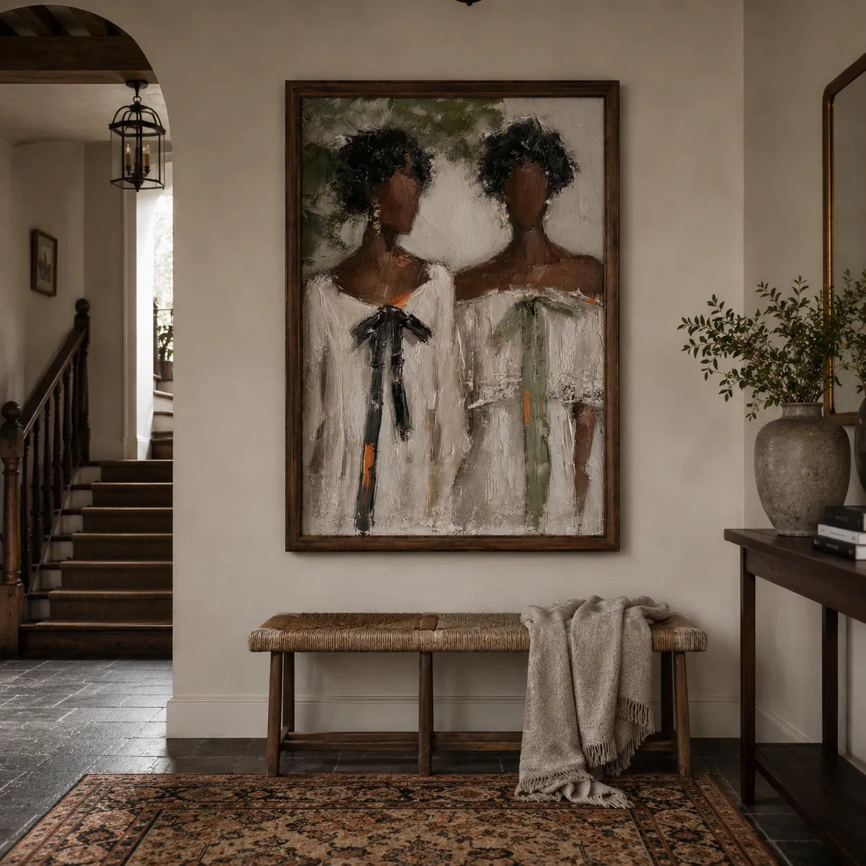 Elegant Duo Portrait