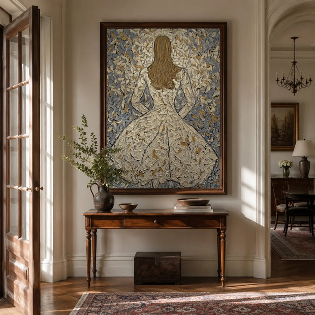 Floral Grace Portrait