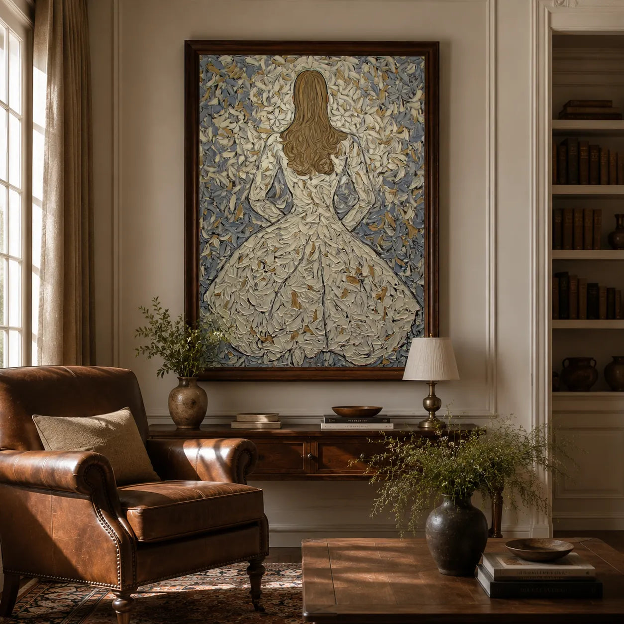 Floral Grace Portrait