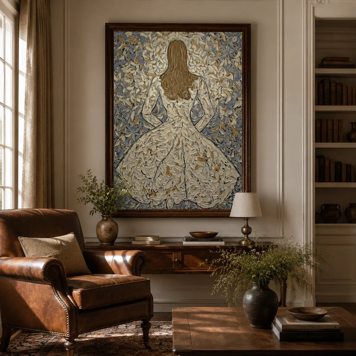 Floral Grace Portrait