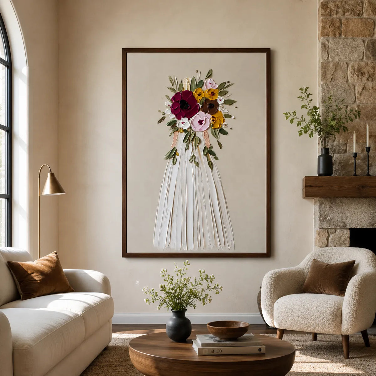 Elegant Floral Vase